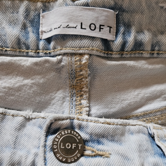 Loft Women's High Waist Ankle Denim Jeans Size 27/4 - Picture 6 of 6